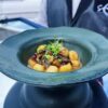 Nhoque de Batata Doce Selado com Molho de Cogumelos ao Aroma de Trufas