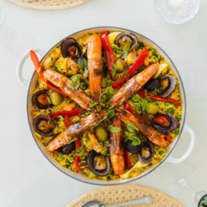 Paella de Frutos do Mar