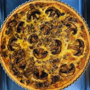 Quiche de Cogumelos