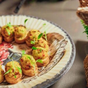 Vol-au-Vent com Bacalhau