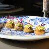 Mini Muffin de Funghi com Chantilly ao Pesto
