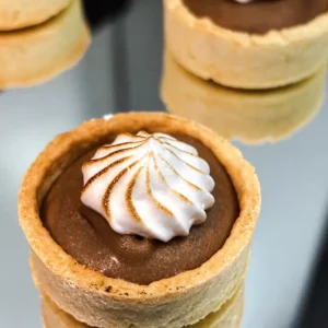 Tartelete de Chocolate com Nutella